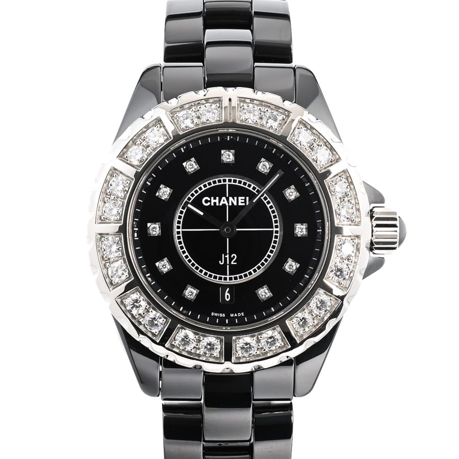 【中古A品】  シャネル J12 33mm  H2427 セラミック SHIBUYA