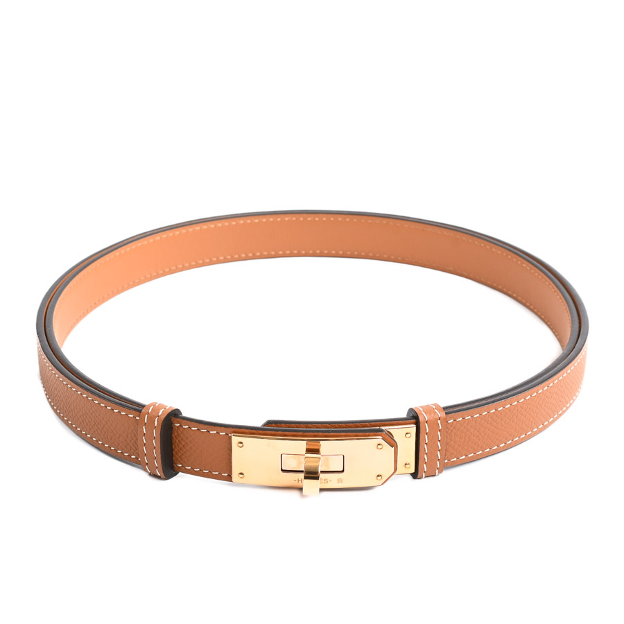 【中古A品】  エルメス ケリーベルト18   ヴォーエプソン 元町本店