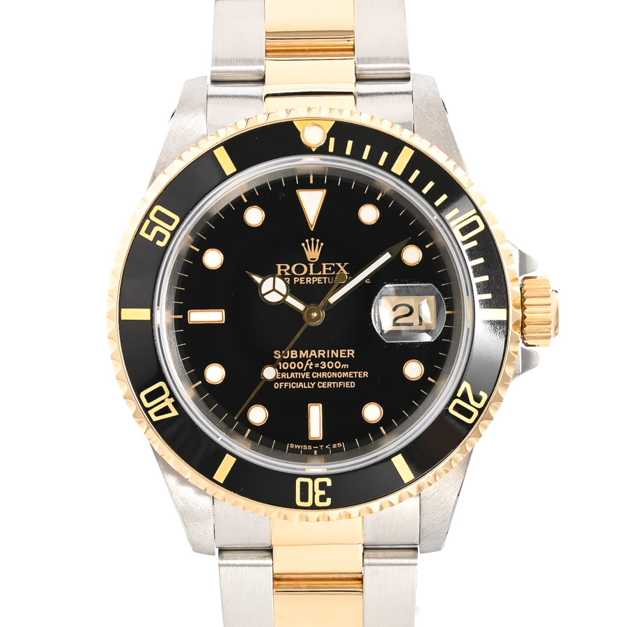 【中古A品】  ロレックス サブマリーナー  16613 ステンレス/イエローゴールド 元町本店