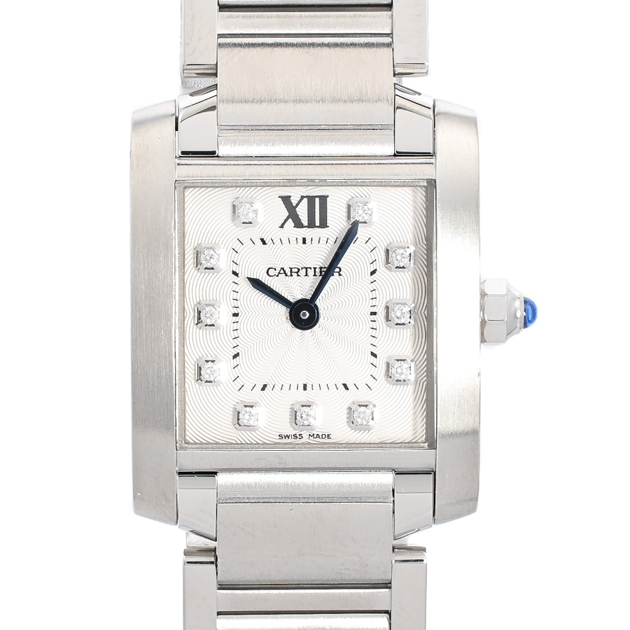 【中古A品】  カルティエ タンクフランセーズSM  WE110006 ステンレス THE YOKOHAMA FRONT