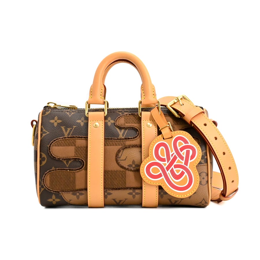 【中古SA品】  ルイヴィトン キーポルバンドリエール25 モノグラム M15428  横浜関内店