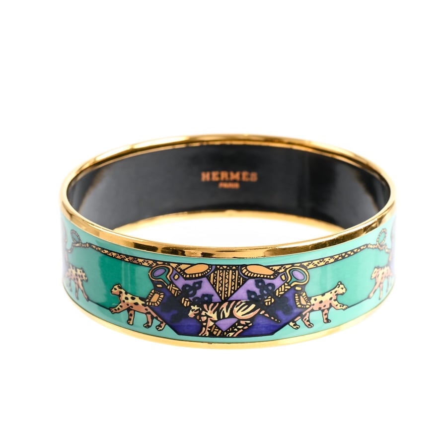 【中古AB品】  エルメス エマイユGM   ゴールドメッキ 元町本店