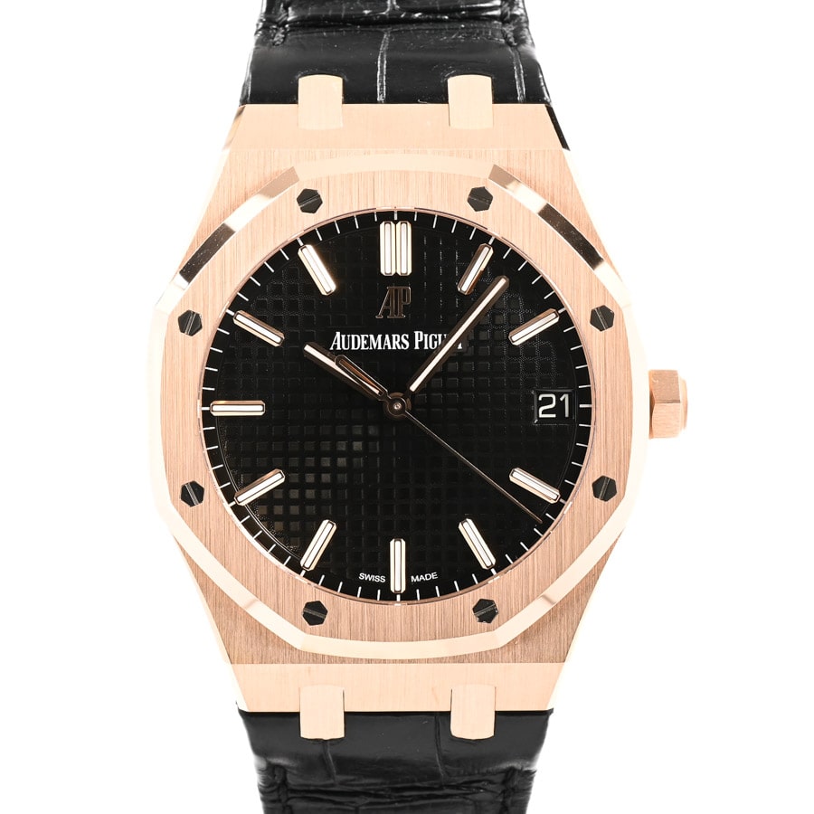 【中古A品】  オーデマピゲ ロイヤルオーク  15500OR.OO.D002CR.01 ピンクゴールド SHIBUYA