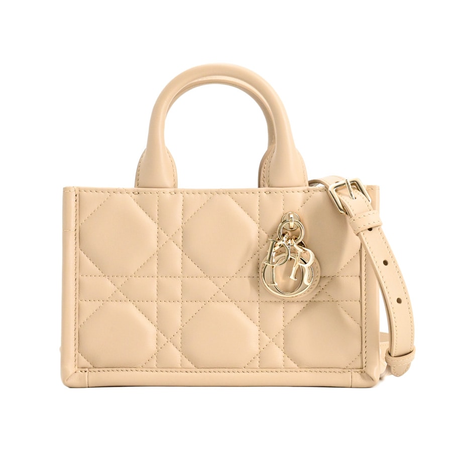 【未使用品】  ディオール ブックトートバッグミニ  S5573OWHP カーフ 元町本店