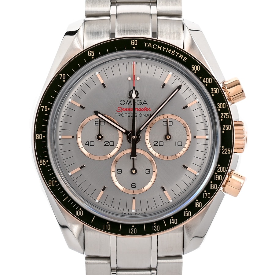 【中古A品】  オメガ スピードマスター 東京オリンピック2020 リミテッドエディション  522.20.42.30.06.001 ステンレス/ピンクゴールド 銀座