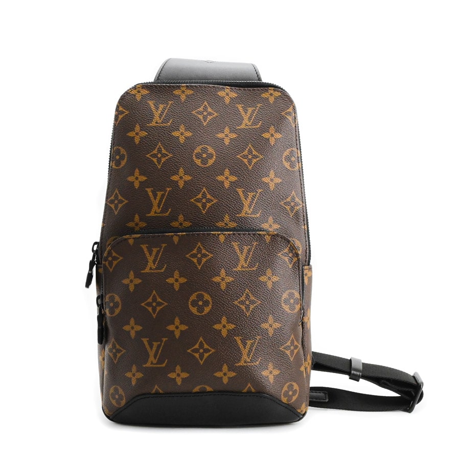 【中古A品】  ルイヴィトン アヴェニュースリングバッグ モノグラムマカサー M45897  新宿歌舞伎町店