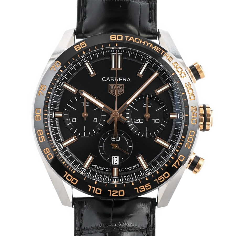 【中古A品】  タグホイヤー カレラ スポーツ クロノグラフ  CBN2A5A.FC6481 ステンレス 元町本店