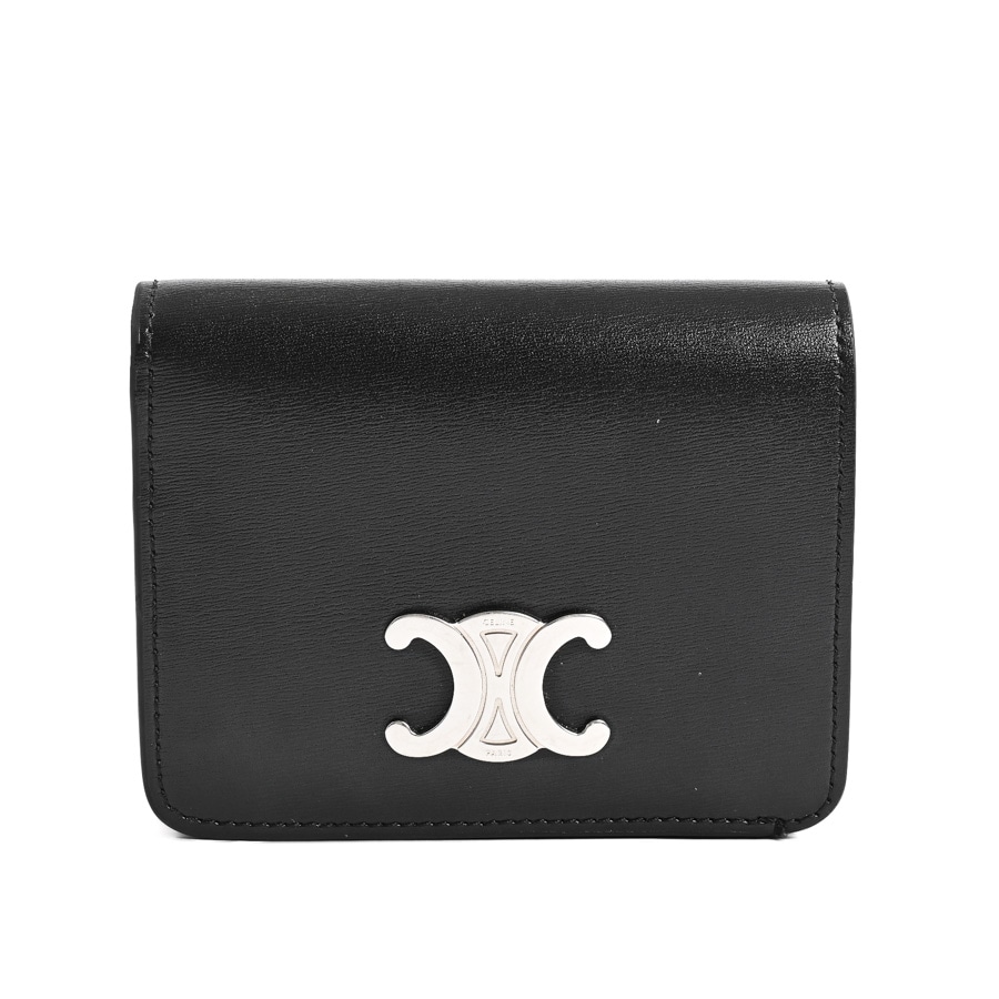 【中古AB品】  セリーヌ トリオンフコンパクトウォレット  10K623 カーフ 新宿歌舞伎町店