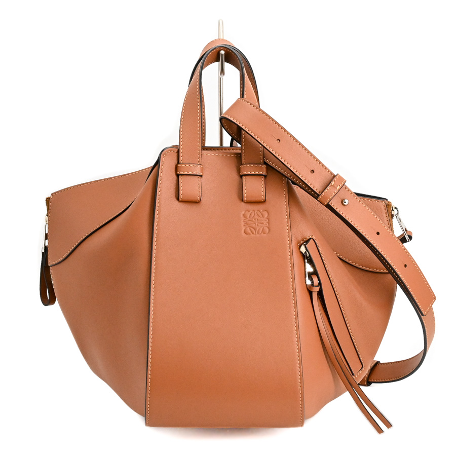 【中古SA品】  ロエベ ハンモックバッグスモール  387.30.S35 カーフ 新宿歌舞伎町店