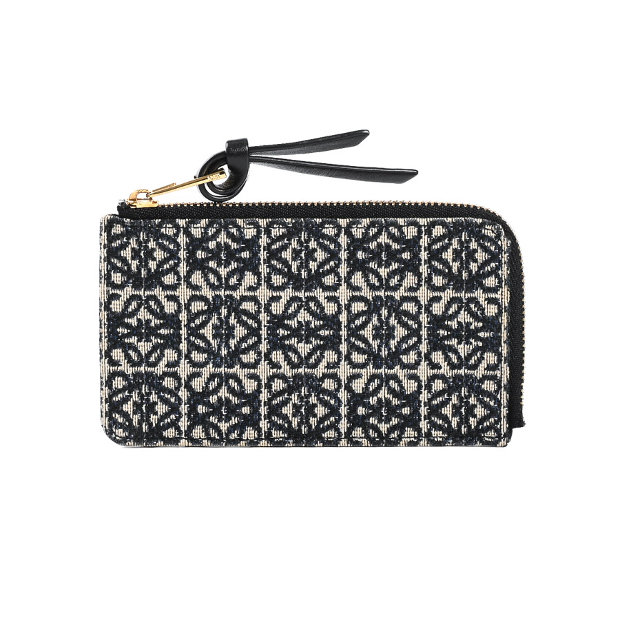 【中古B品】  ロエベ リピートアナグラムコインカードホルダー  C604Z40X01 ジャガード 新宿歌舞伎町店