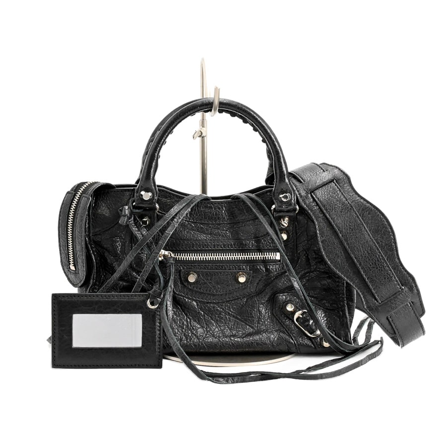 【中古A品】  バレンシアガ クラシックミニシティ  300295 型押しレザー 横浜関内店