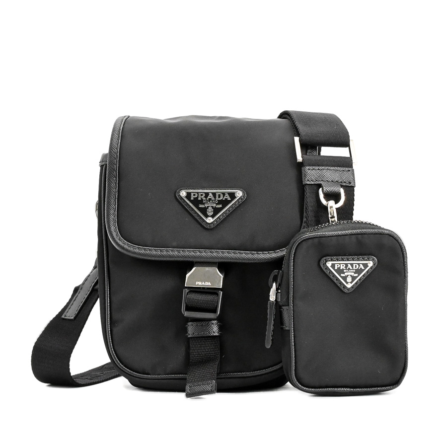 【中古A品】  プラダ ショルダーバッグ  2VD043 リナイロン 元町本店