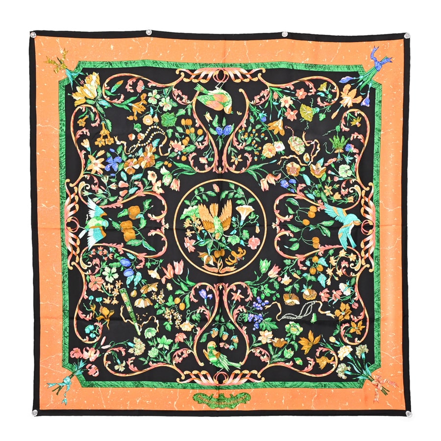 【中古A品】  エルメス カレ90   シルク 新宿歌舞伎町店