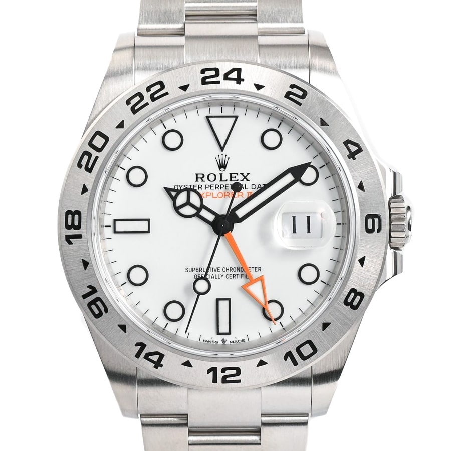 【中古A品】  ロレックス エクスプローラー2  226570 ステンレス THE YOKOHAMA FRONT