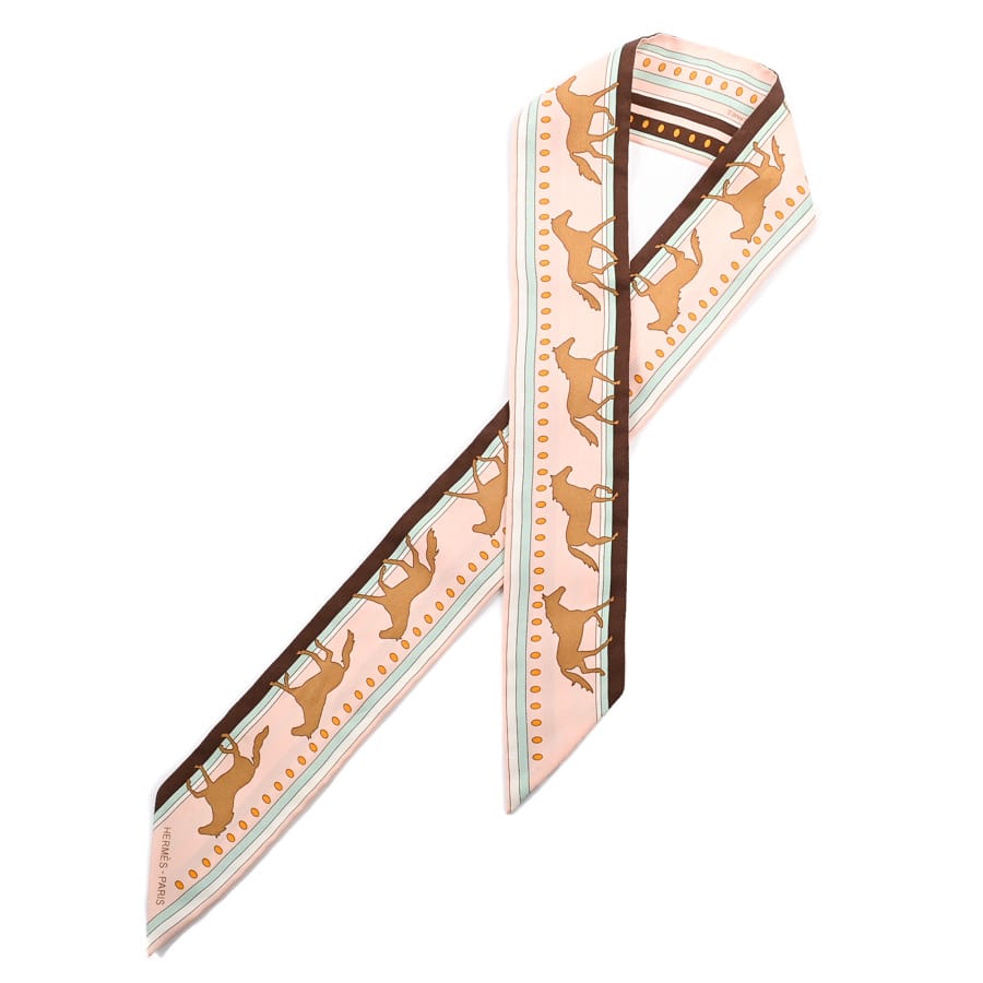 【中古AB品】  エルメス ツイリー   シルク 新宿歌舞伎町店