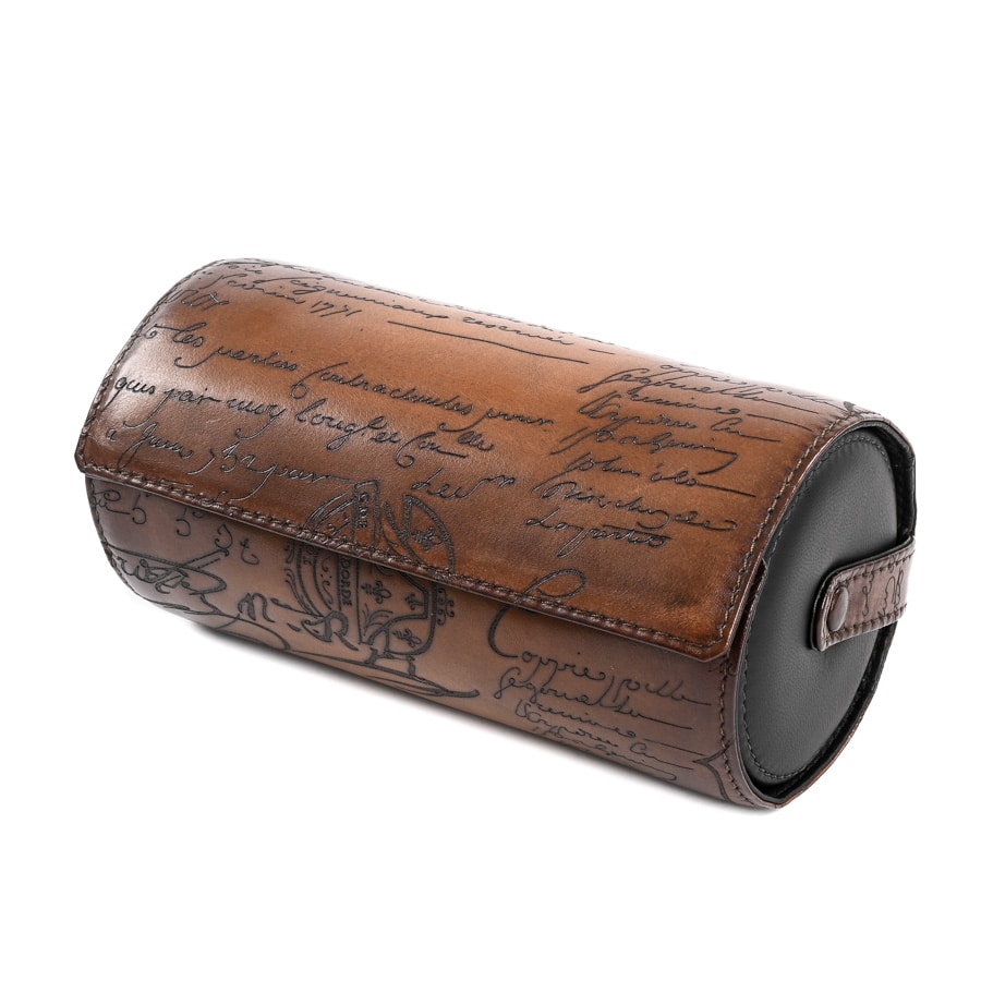 【中古A品】  ベルルッティ トケイケース   カーフ 元町本店