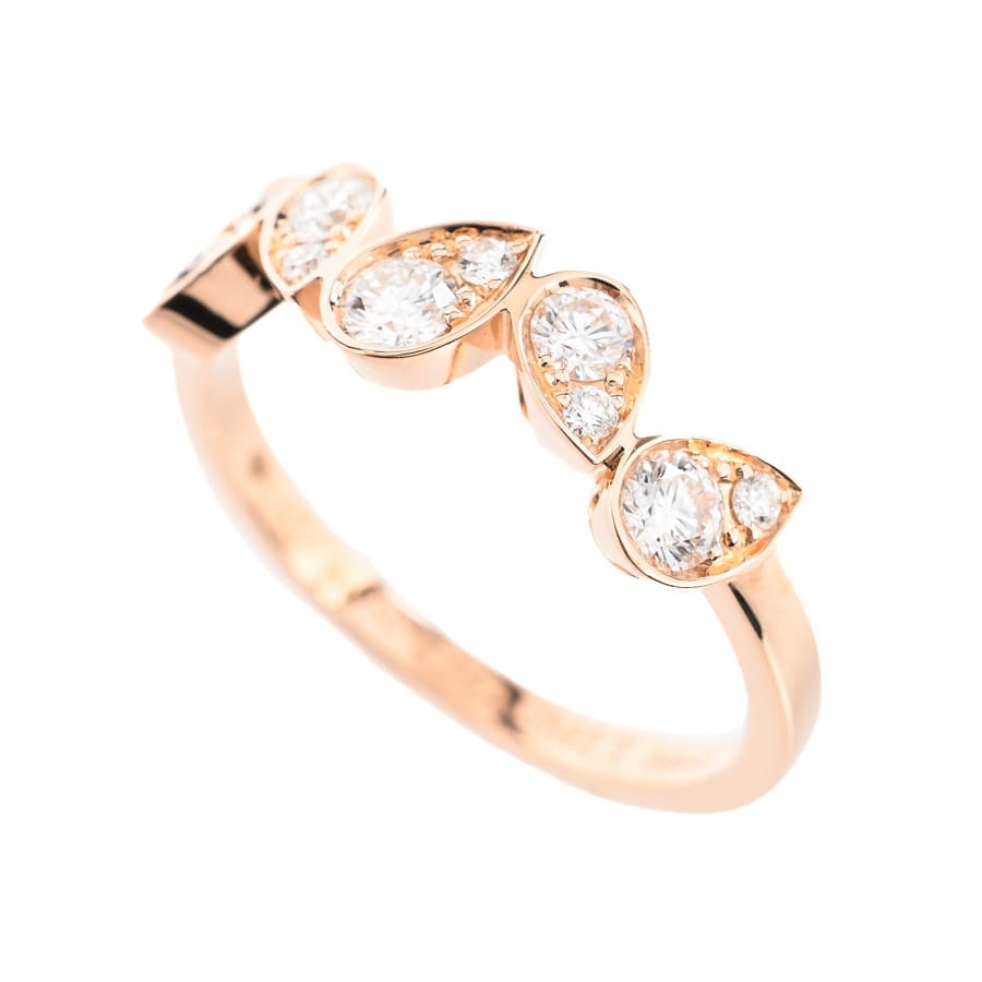 【中古A品】  ショーメ ジョセフィーヌ ロンド デグレット   K18ピンクゴールド 元町本店