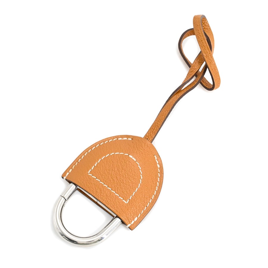 【中古A品】  エルメス インザループチャーム   シェーブル 元町本店