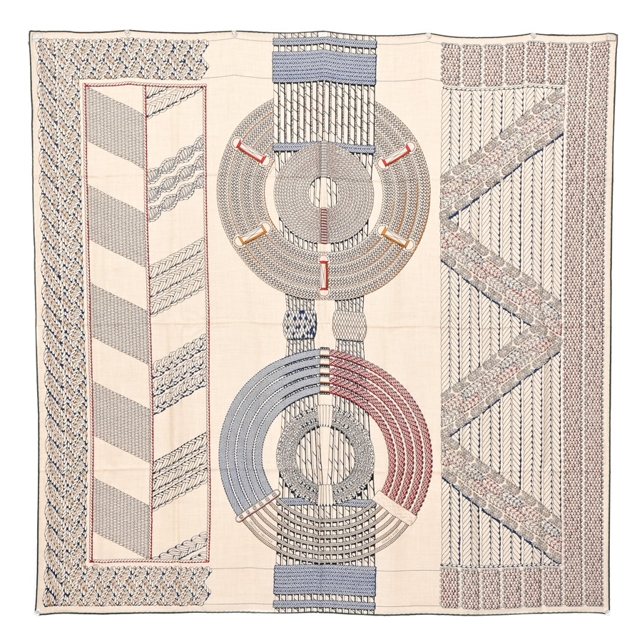 【未使用品】  エルメス カレジェアン140   カシミア 元町本店