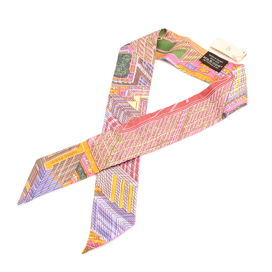 【中古SA品】  エルメス ツイリー   シルク 横浜関内店