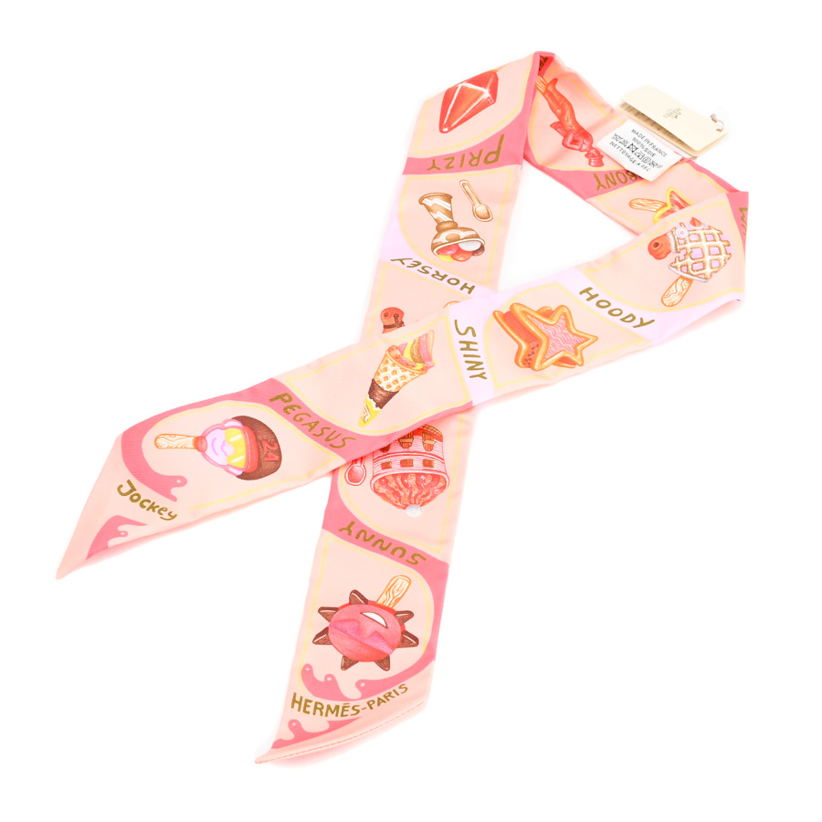 【中古SA品】  エルメス ツイリー   シルク 元町本店