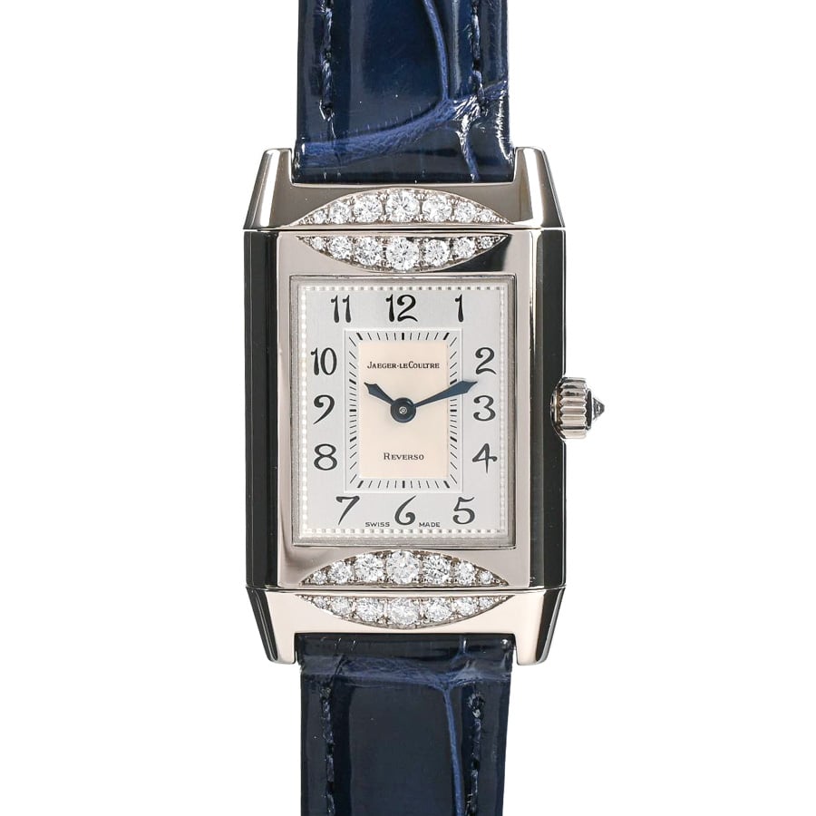 【中古A品】  ジャガールクルト レベルソ デュエット  Q2663413 ホワイトゴールド SHIBUYA