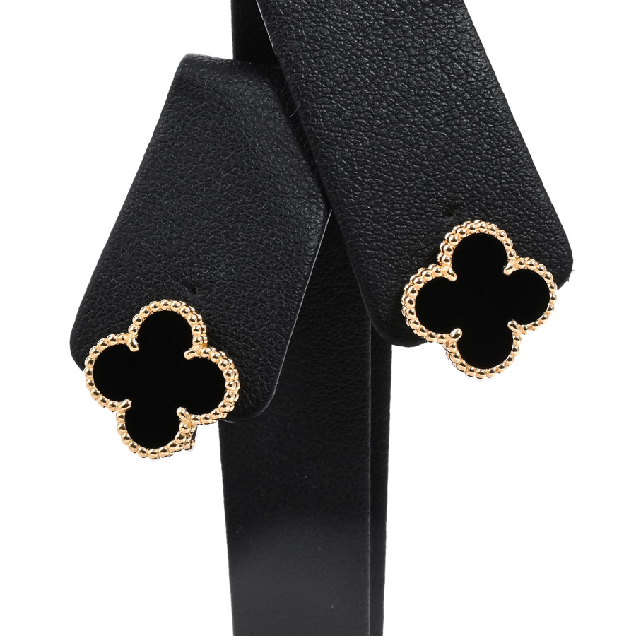 【中古A品】  ヴァンクリーフアーペル ヴィンテージアルハンブラ  VCARA44200 K18イエローゴールド THE YOKOHAMA FRONT