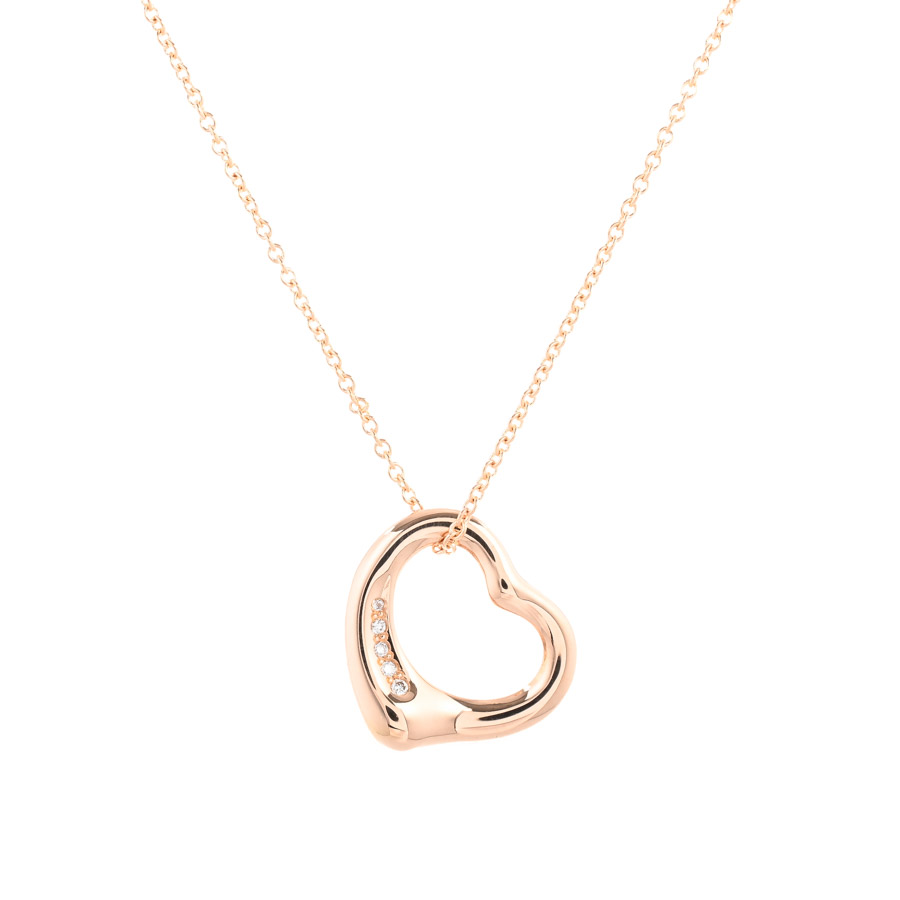 【中古A品】  ティファニー オープンハート   K18ピンクゴールド 横浜関内店