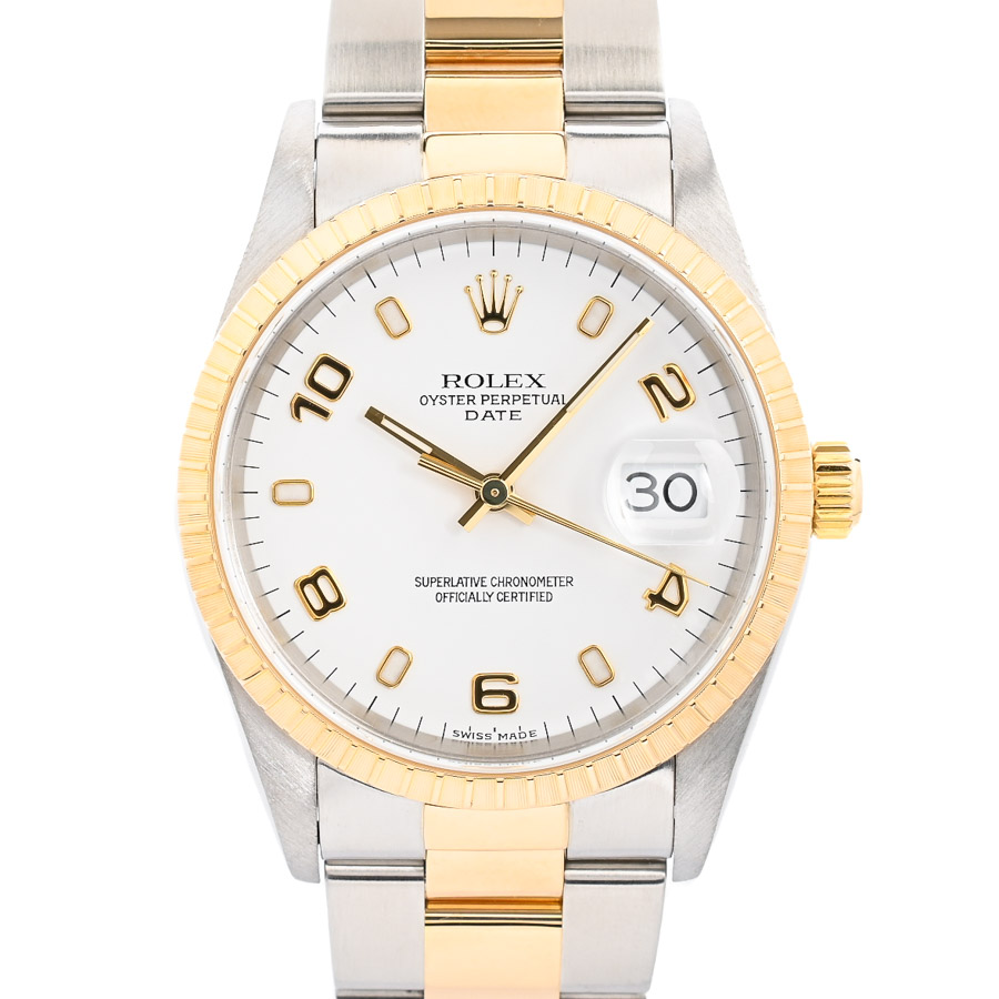 【中古A品】  ロレックス オイスターパーペチュアルデイト  15223 ステンレス/イエローゴールド 横浜関内店