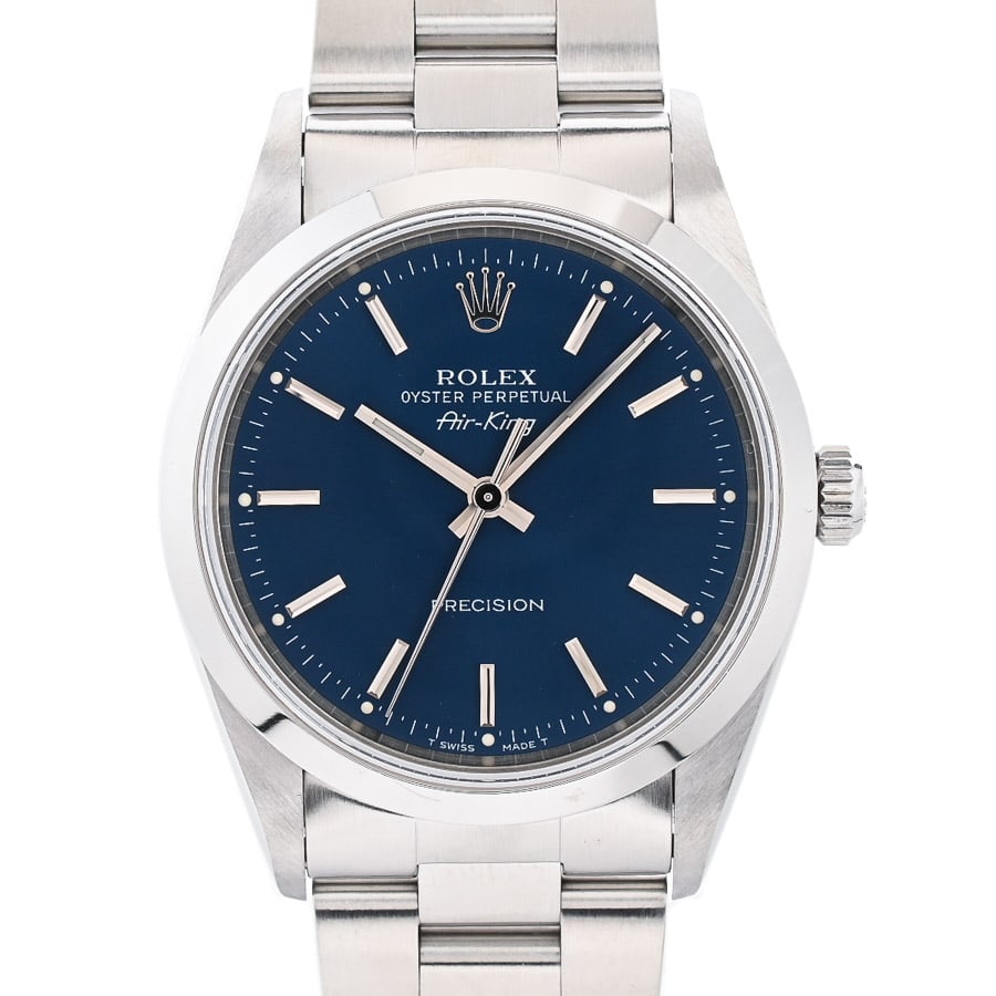 【中古A品】  ロレックス エアキング  14000 ステンレス 銀座