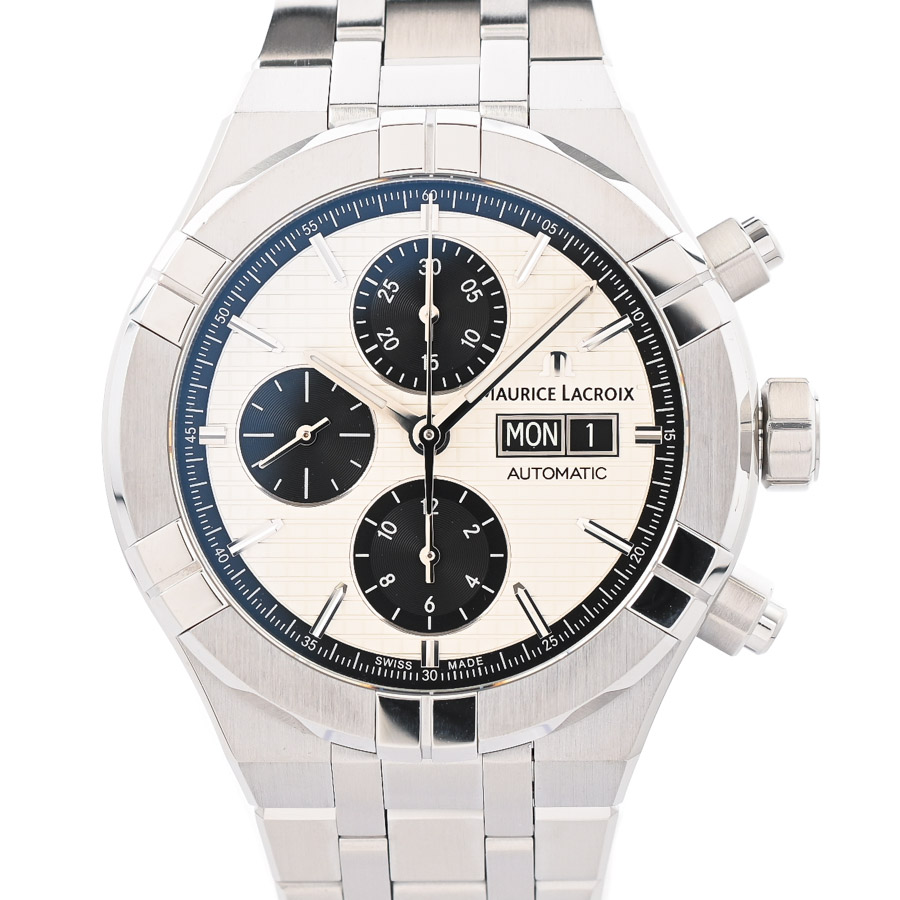 【中古A品】  モーリスラクロア アイコン クロノグラフ  AI6038-SS002-132-1 ステンレス 新宿歌舞伎町店