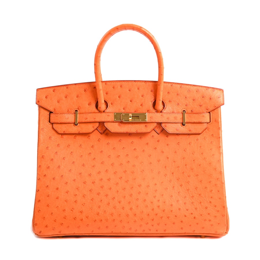 【中古A品】  エルメス バーキン35   オーストリッチ 横浜関内店