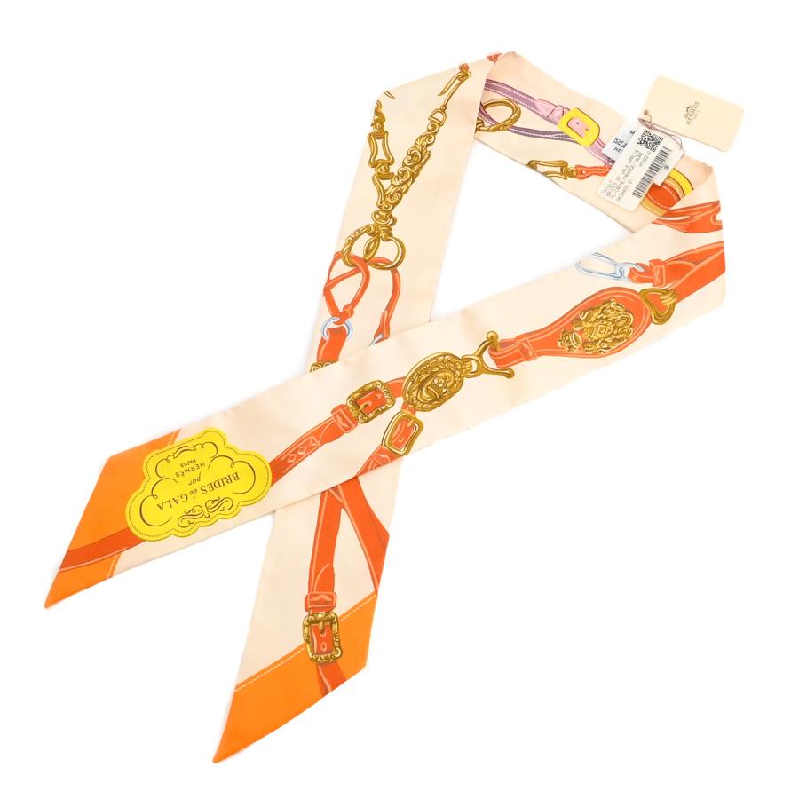 【未使用品】  エルメス ツイリー   シルク 銀座