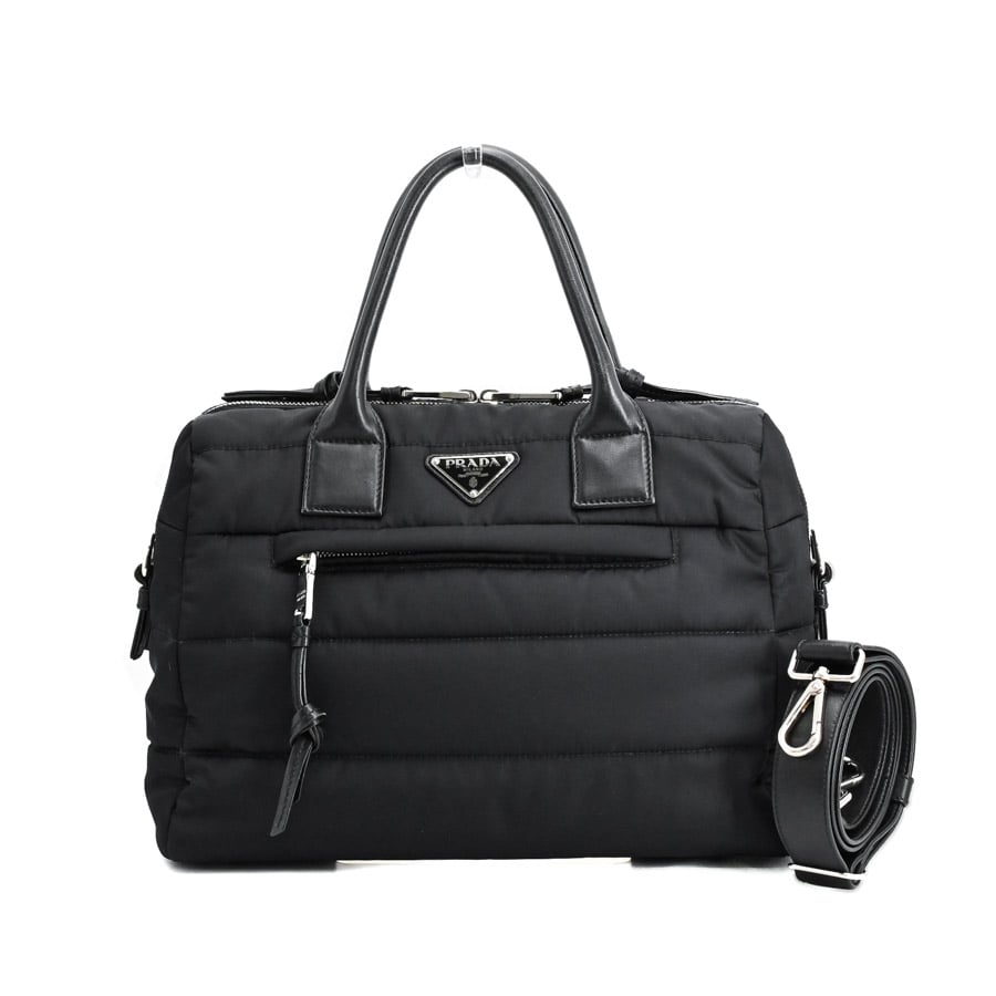 【中古AB品】  プラダ テスートボンバー2WAYバッグ  1BB024 テスート 横浜関内店