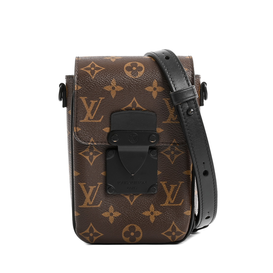 【中古AB品】  ルイヴィトン Sロックヴェルティカルウェアラブルウォレット モノグラムマカサー M81522  横浜関内店