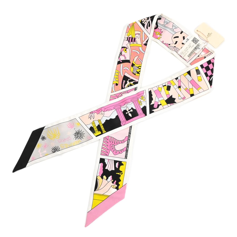 【未使用品】  エルメス ツイリー   シルク 横浜関内店