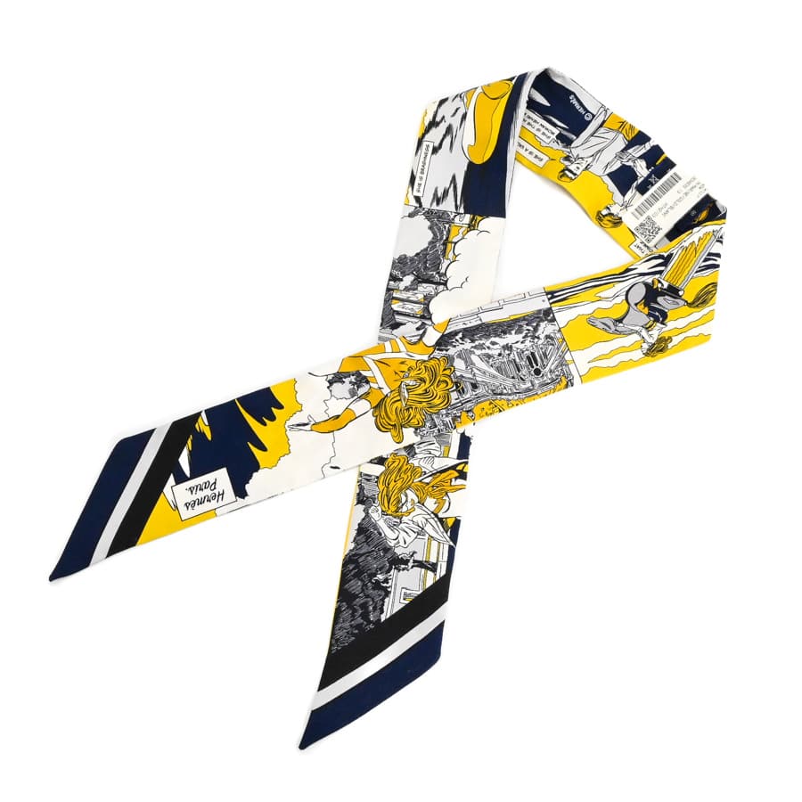 【中古A品】  エルメス ツイリー   シルク 横浜関内店