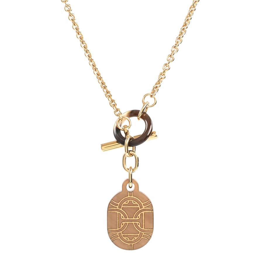 【中古A品】  エルメス シェーヌダンクル   バッファローホーン 元町本店