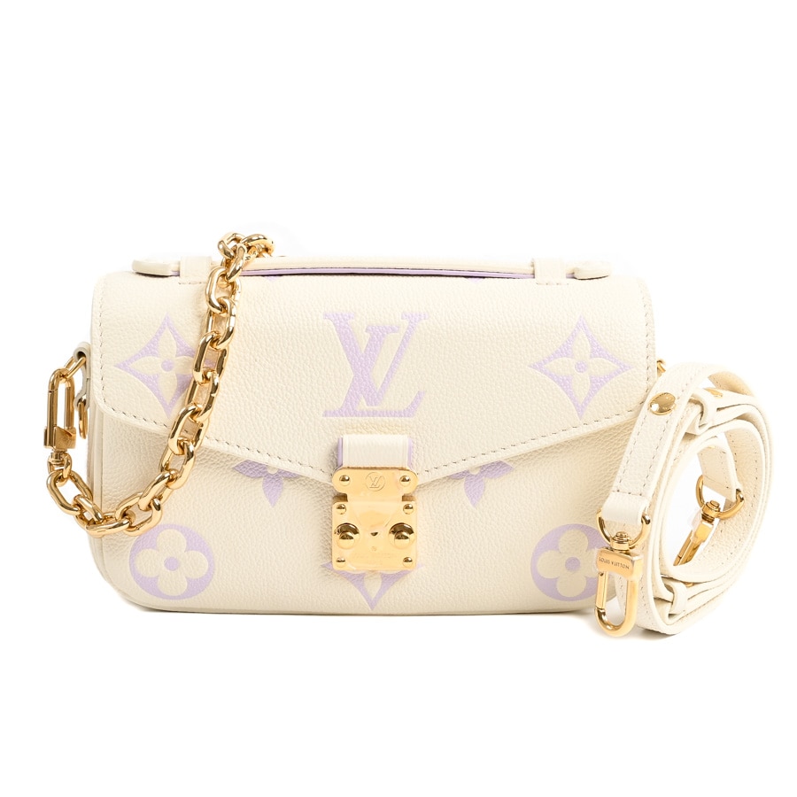 【中古SA品】  ルイヴィトン ポシェットメティスEW バイカラーアンプラント M23940  銀座