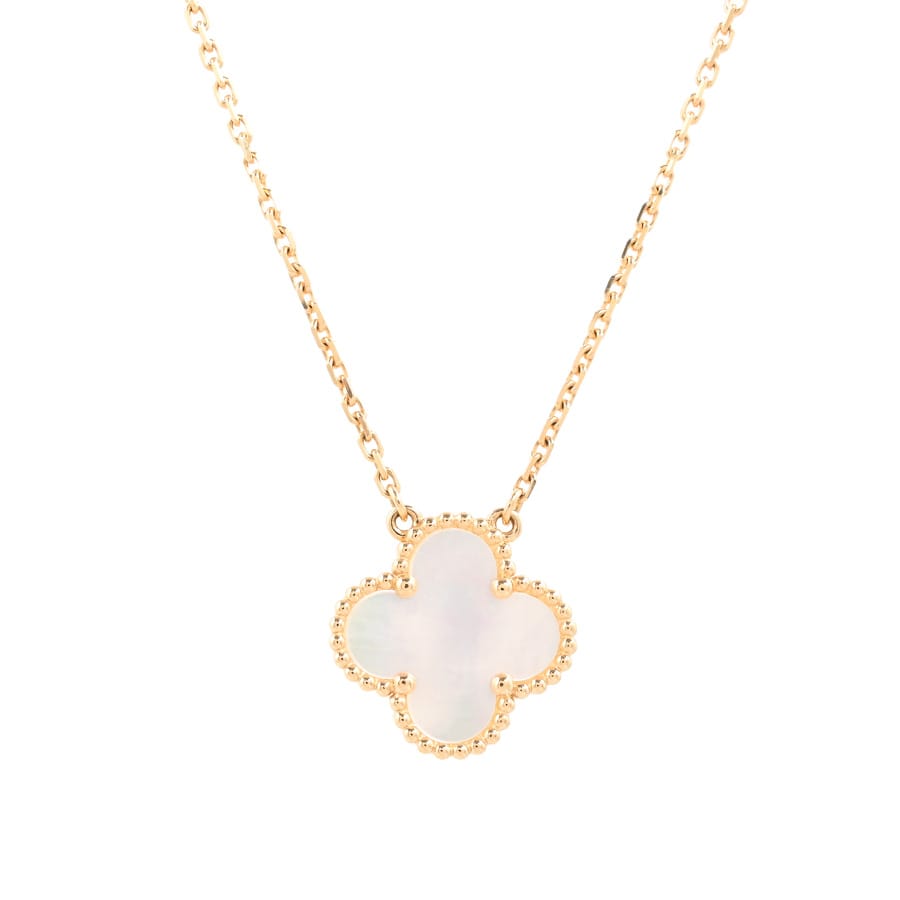 【中古A品】  ヴァンクリーフアーペル ヴィンテージアルハンブラ  VCARA45900 K18イエローゴールド 元町本店