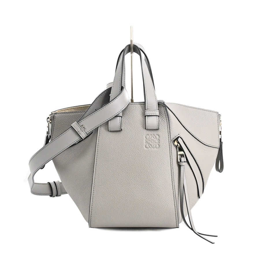 【中古A品】  ロエベ ハンモックコンパクト   型押しレザー THE YOKOHAMA FRONT