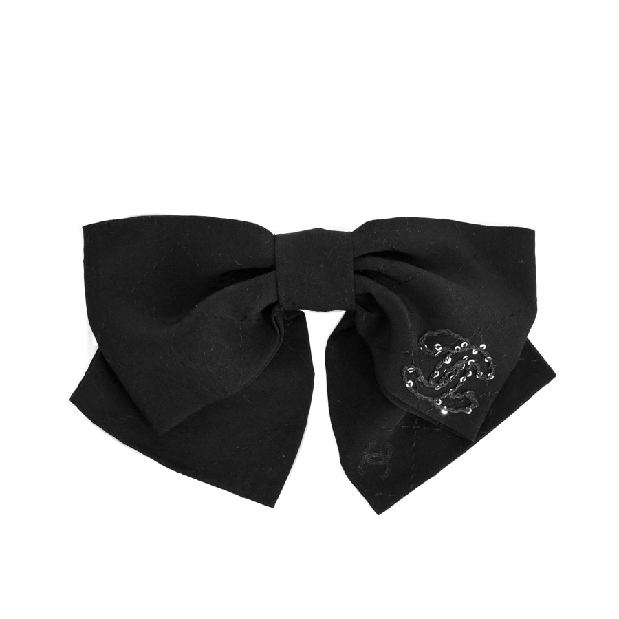 【中古A品】  シャネル バレッタ  AAA730 シルク 銀座