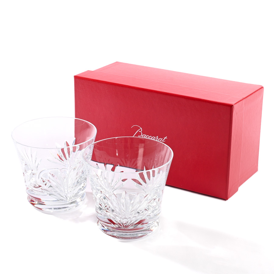 【中古A品】  バカラ ルテシアペアタンブラー   クリスタル 元町本店