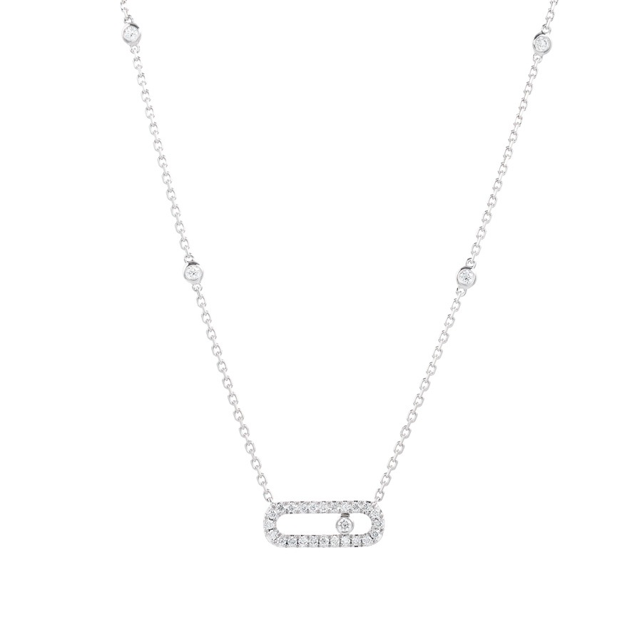 【中古A品】  メシカ ムーヴウノ  04708-WG K18ホワイトゴールド THE YOKOHAMA FRONT