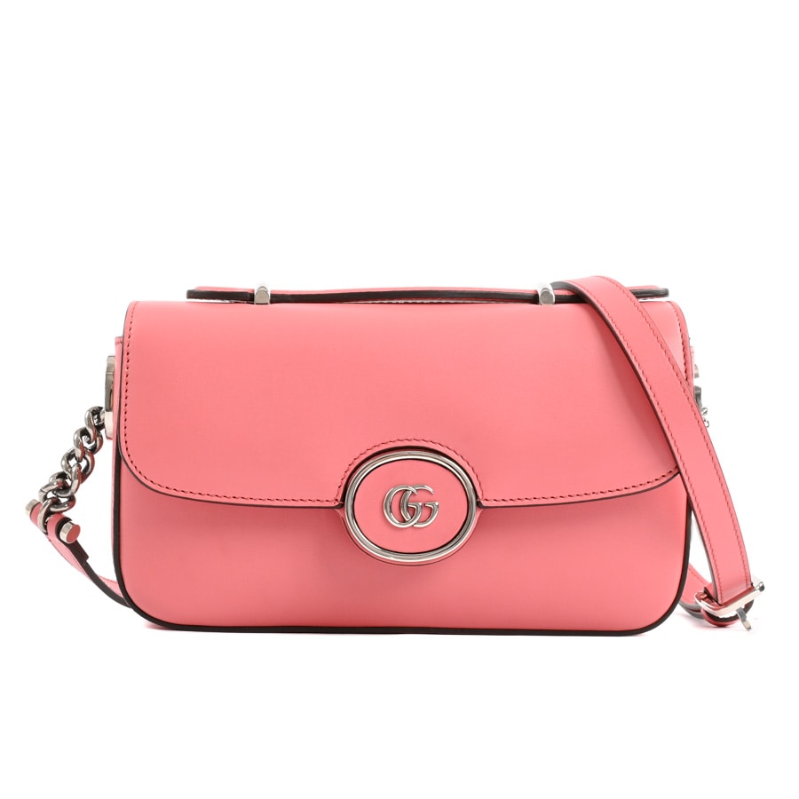 【中古A品】  グッチ プチGGミニショルダーバッグ  739722 カーフ 元町本店