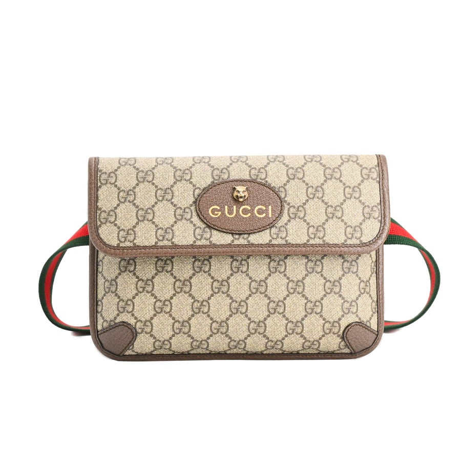 【中古AB品】  グッチ GGスプリームベルトバッグ  493930 GGスプリーム 横浜関内店