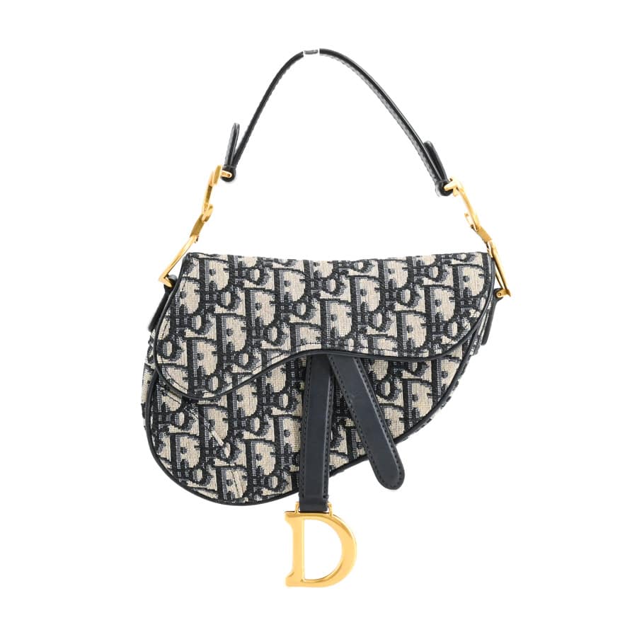 【中古A品】  ディオール サドルバッグミニ  M0456CTZQ_M928 ジャガード 新宿歌舞伎町店