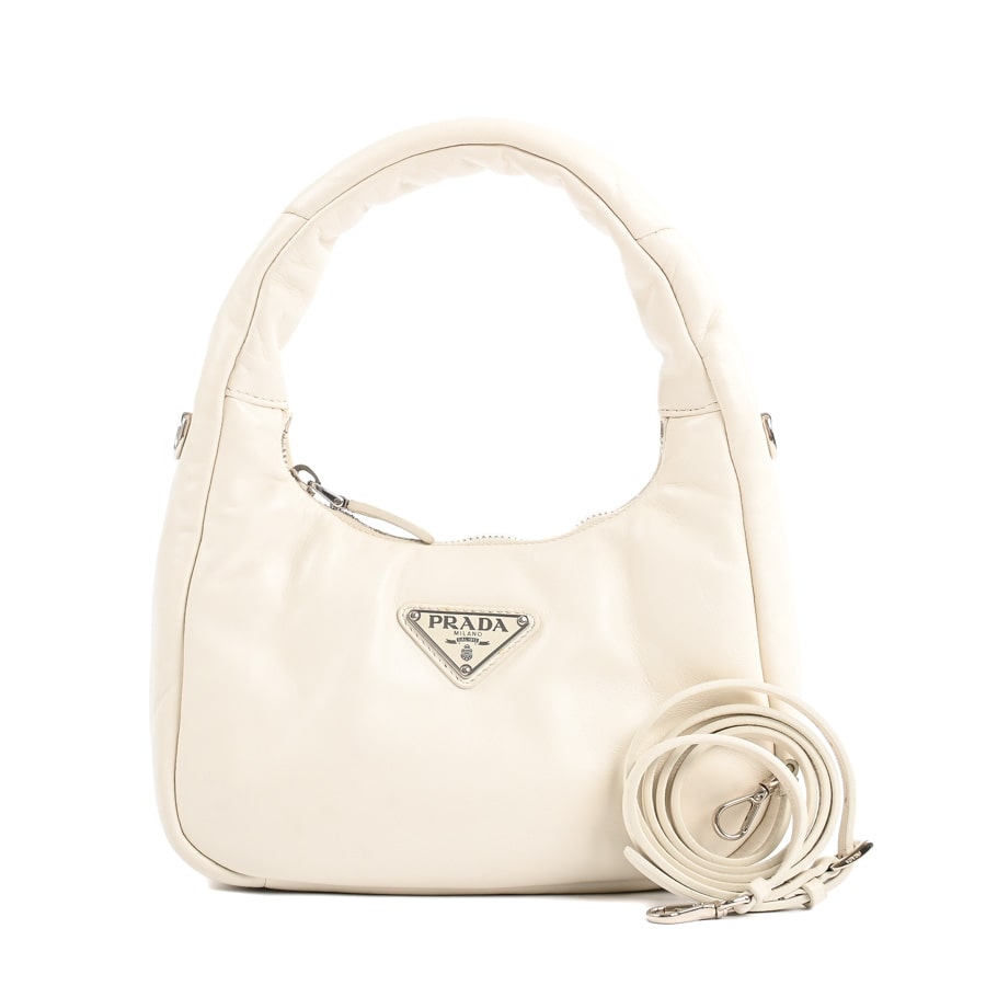 【中古A品】  プラダ ソフトパデッド  1BA384 ナッパ THE YOKOHAMA FRONT