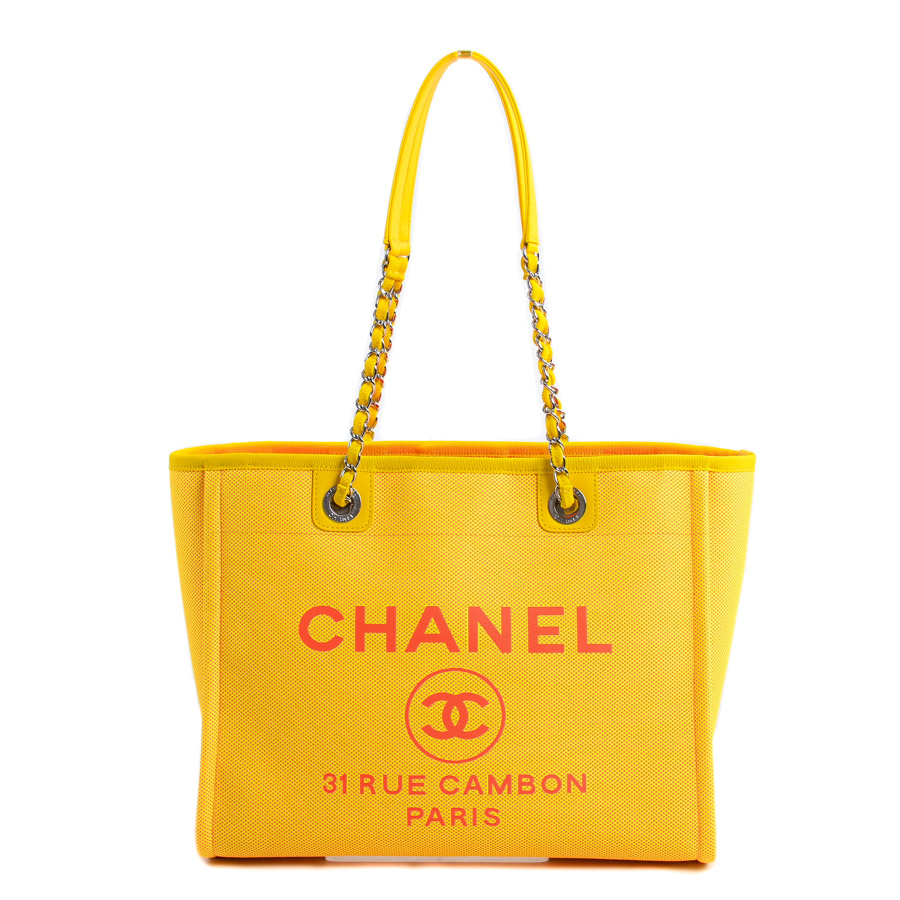 【中古SA品】  シャネル ドーヴィルショッピングバッグ ドーヴィル A67001 キャンバス 新宿歌舞伎町店