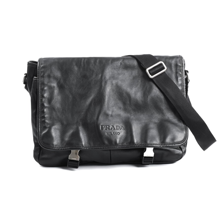 【中古AB品】  プラダ ショルダーバッグ   カーフ 横浜関内店